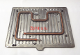 Рабочая панель рифлёная нижняя в сборе с тэном 1000W PGP 0302